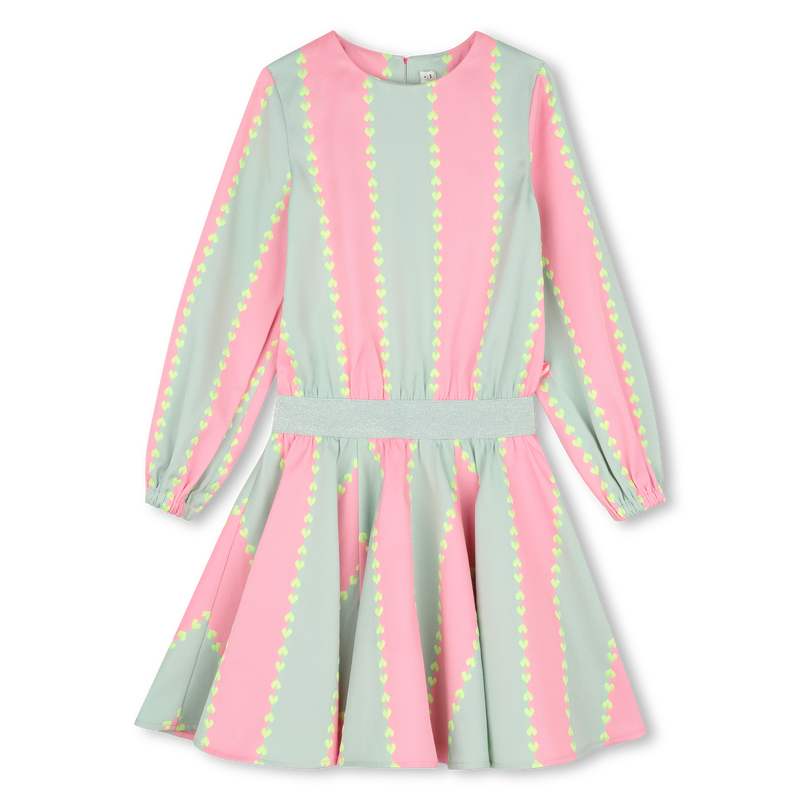 Vestido Jacquard às Riscas BILLIEBLUSH