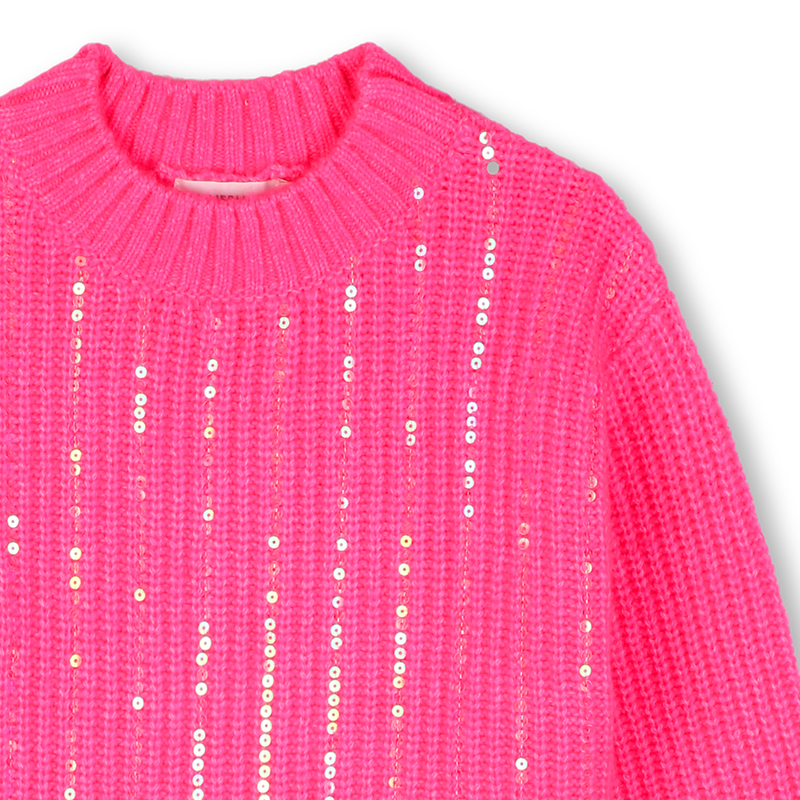 Camisola de Malha com Lantejoulas BILLIEBLUSH