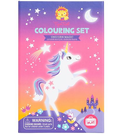 Conjunto para colorir - Unicórnios