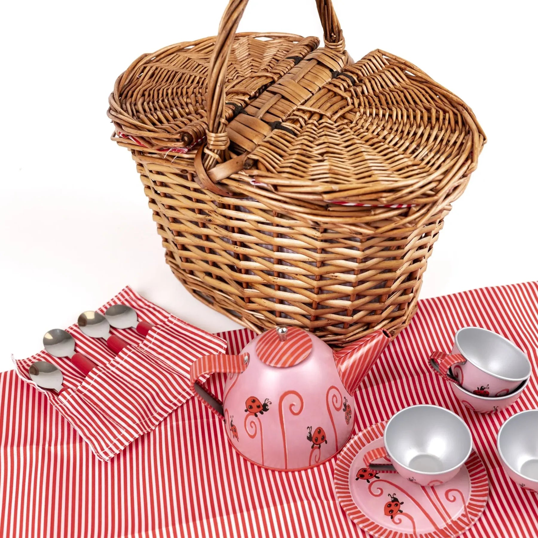 Conjunto de Chá Infantil Ladybug