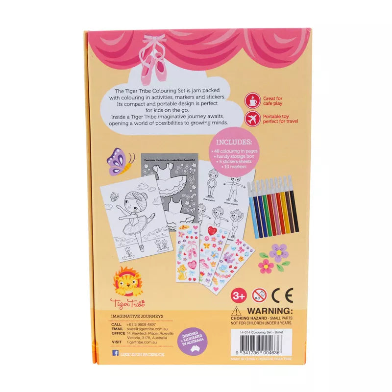Coloring Set: Ballet