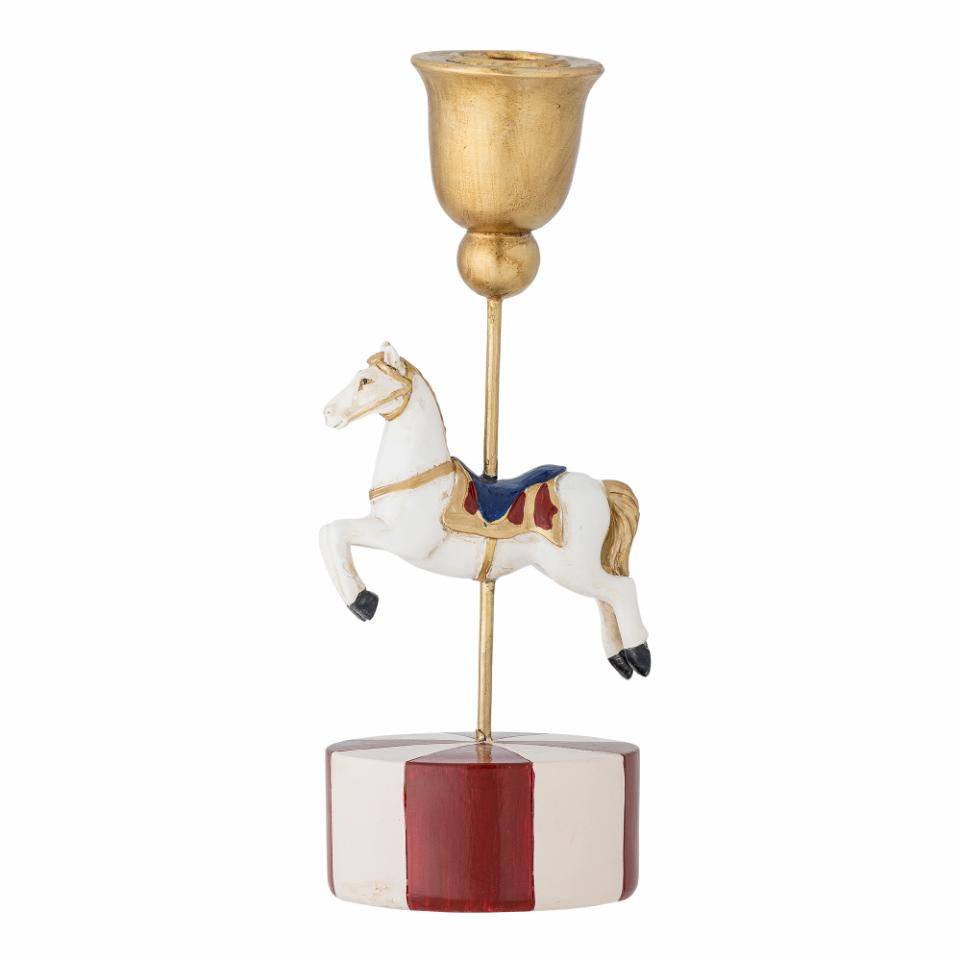Porta-velas Cavalinho de Natal