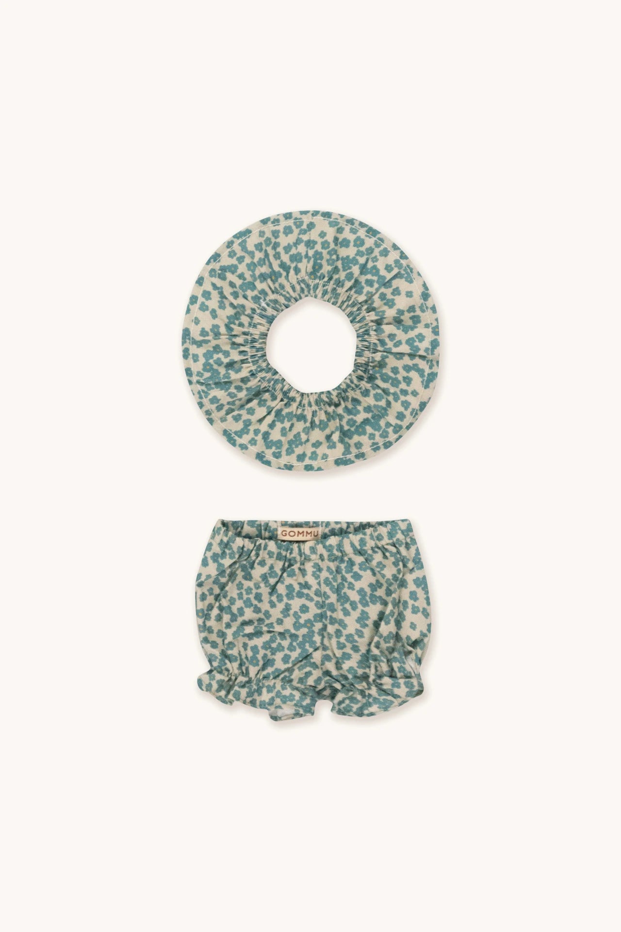 Gommu Flowers - Shorts and collar