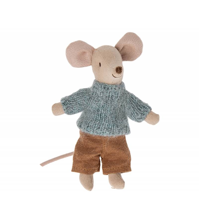 Maileg – Conjunto de punto (camiseta y pantalón) para el ratón Gran Hermano