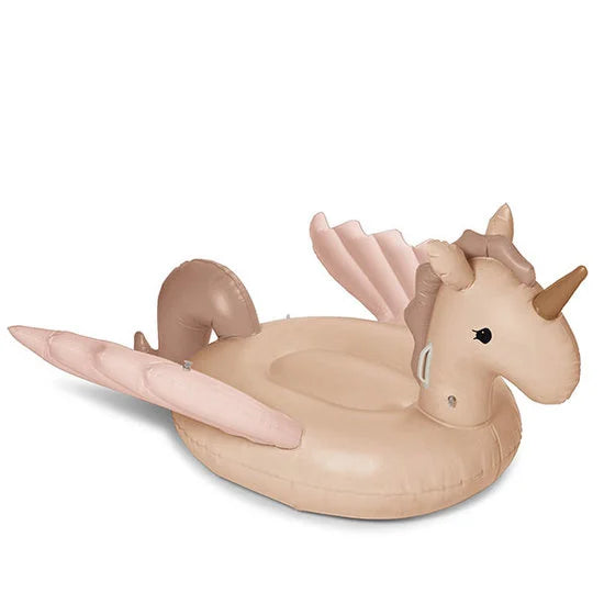 Flotador de unicornio rosa