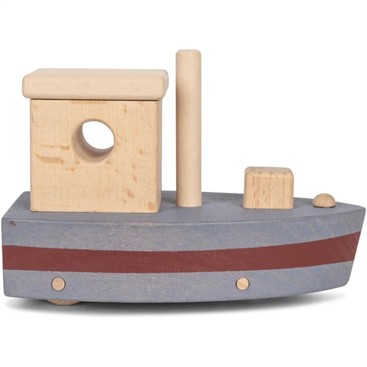 Paquete de 2 barcos de madera