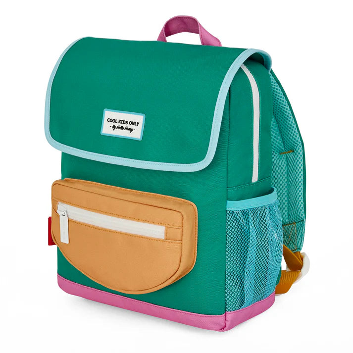 mochila escolar Hello Hossy colorida para crianças – Honey Bee Store