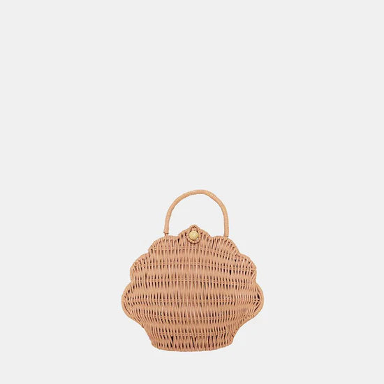 Olli Ella Rattan Shell Basket - limited edition