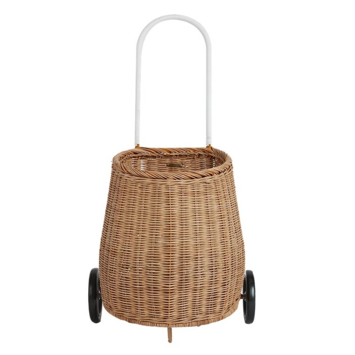 Olli Ella Rattan Big Luggy | Rattan Cart