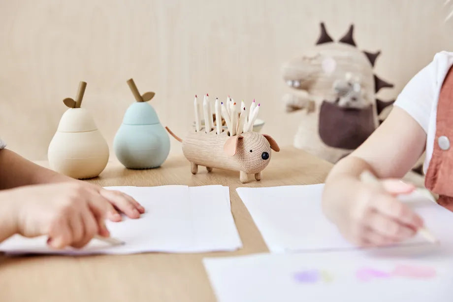 Taza de pera para niños