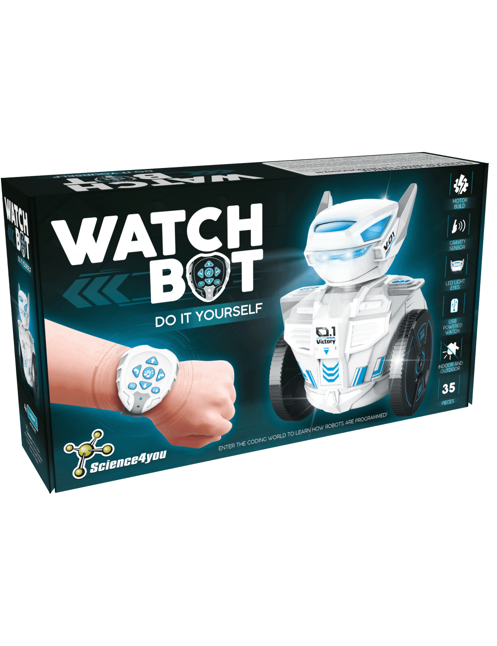 WatchBOT - Robot Inteligente Telecomandado DIY