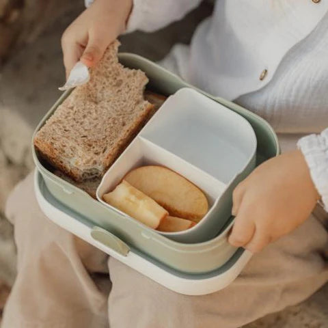 Lancheira com garfo e compartimentos - Little Dutch