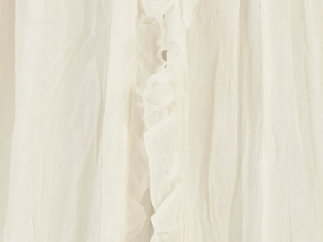 Dossel Vintage com Folhos