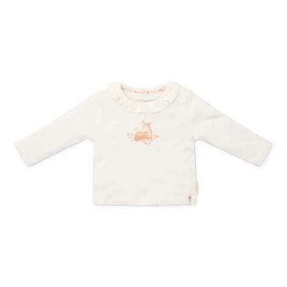 Camisola Manga Longa com Folhos  - Fairy Garden