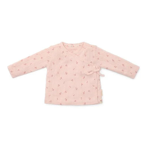 Long Sleeve Double Breasted Top - Fairy Flowers
