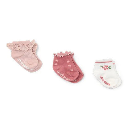 Pack de 3 meias  - Multicoloridas - Fairy Garden