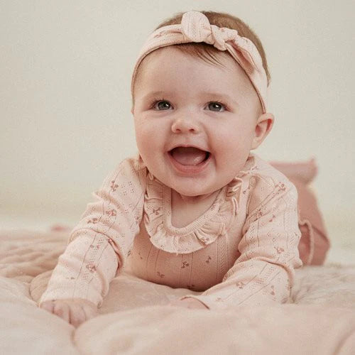 Long Sleeve Bodysuit - Fairy Flowers