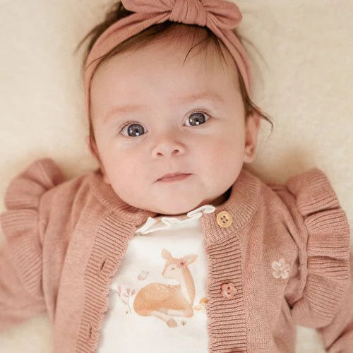 Long Sleeve Ruffled Top - Fairy Garden