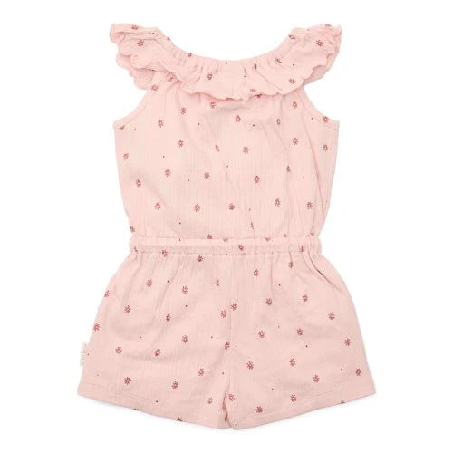 Mono rosa con estampado de loto de Fairy Garden – Little Dutch
