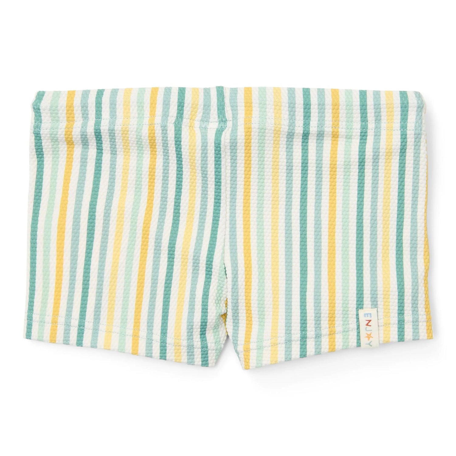 Little Dutch Whale Stripe Swim Shorts 