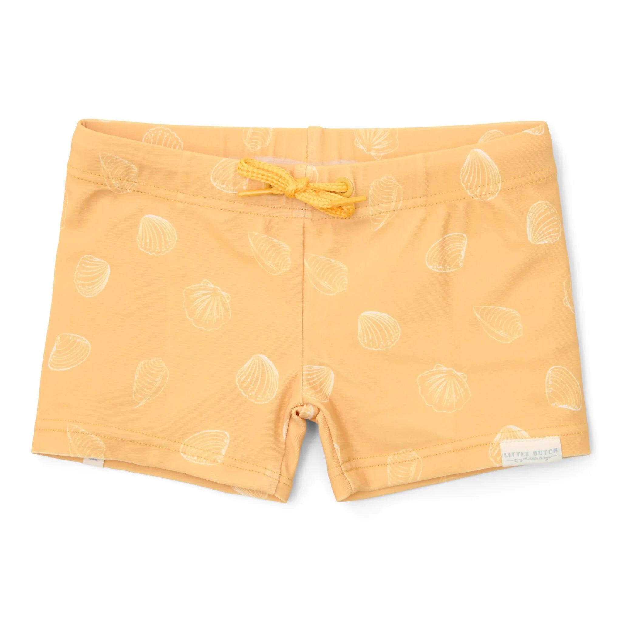 Calção de banho - Amarelo Conchas