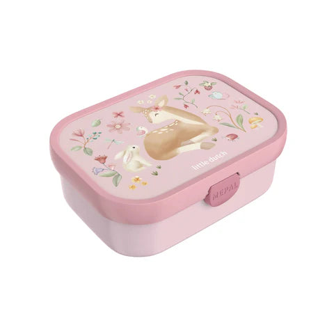 Lancheira com garfo e compartimentos - Little Dutch