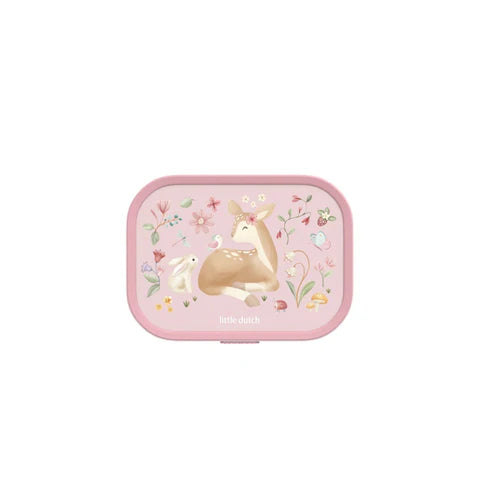 Lancheira com garfo e compartimentos - Little Dutch