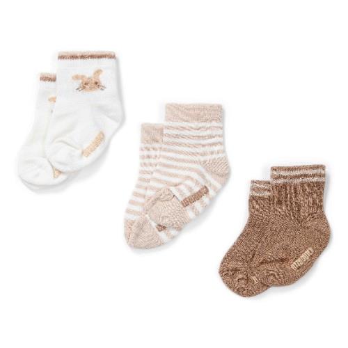 Pack of 3 &quot;Baby Bunny&quot; baby socks