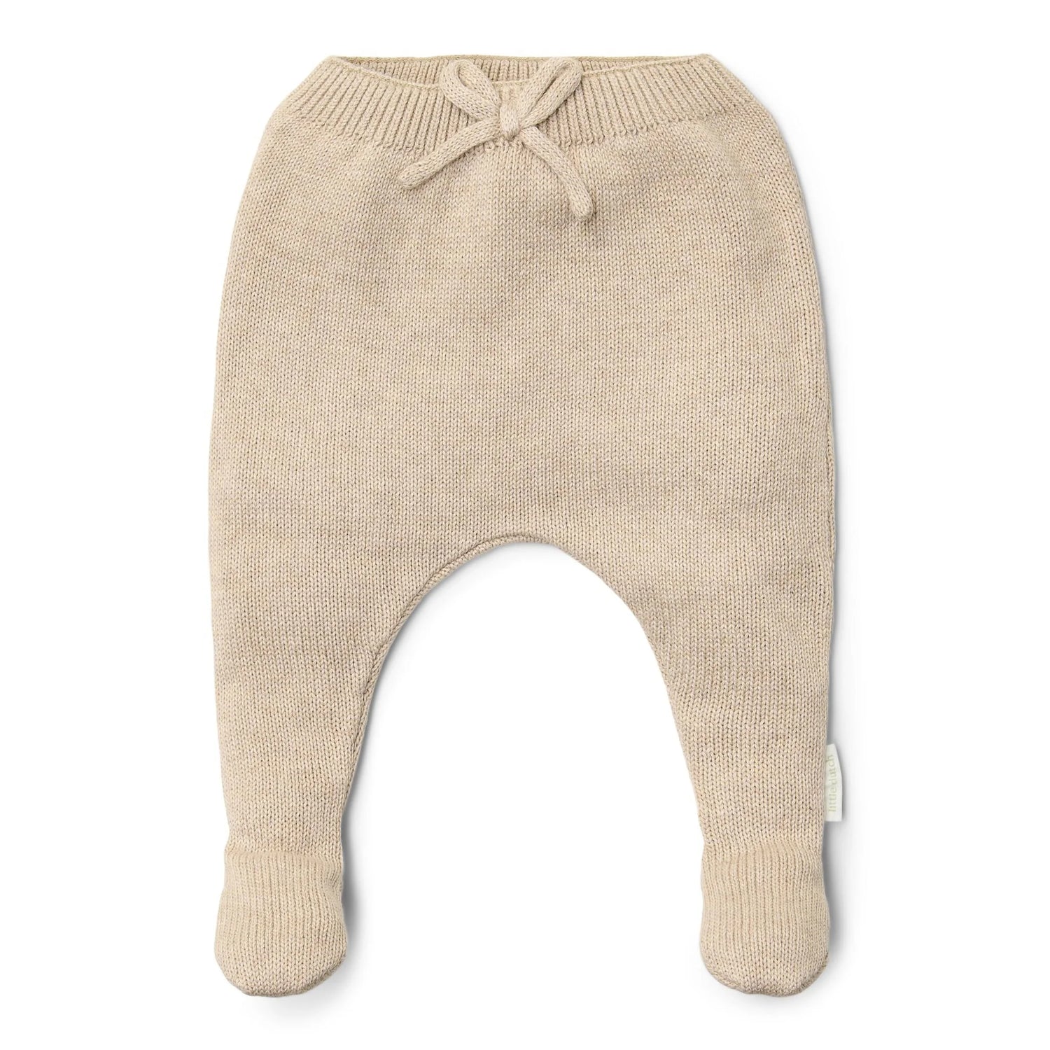 Little Dutch – Calças de Malha com Pé – Newborn Naturals