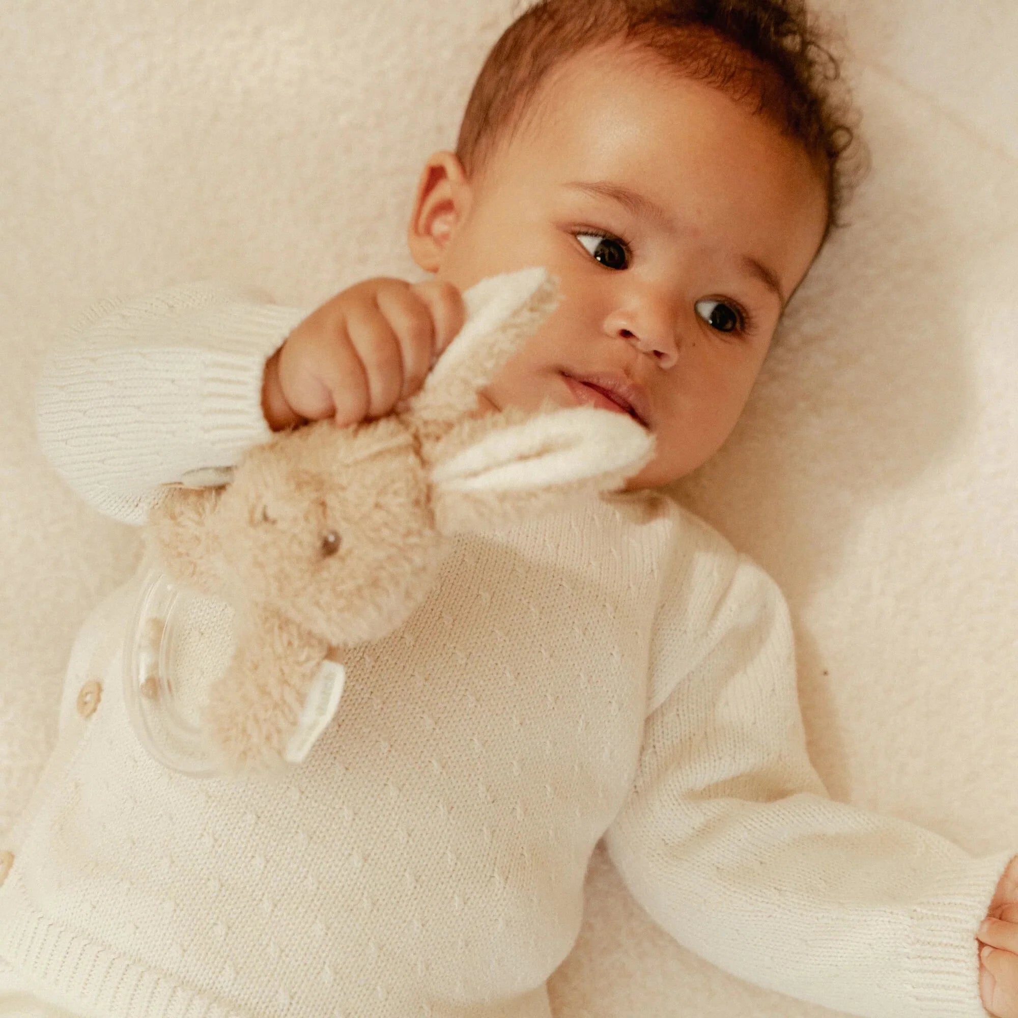 Little Dutch – Cardigan de malha – Newborn Naturals