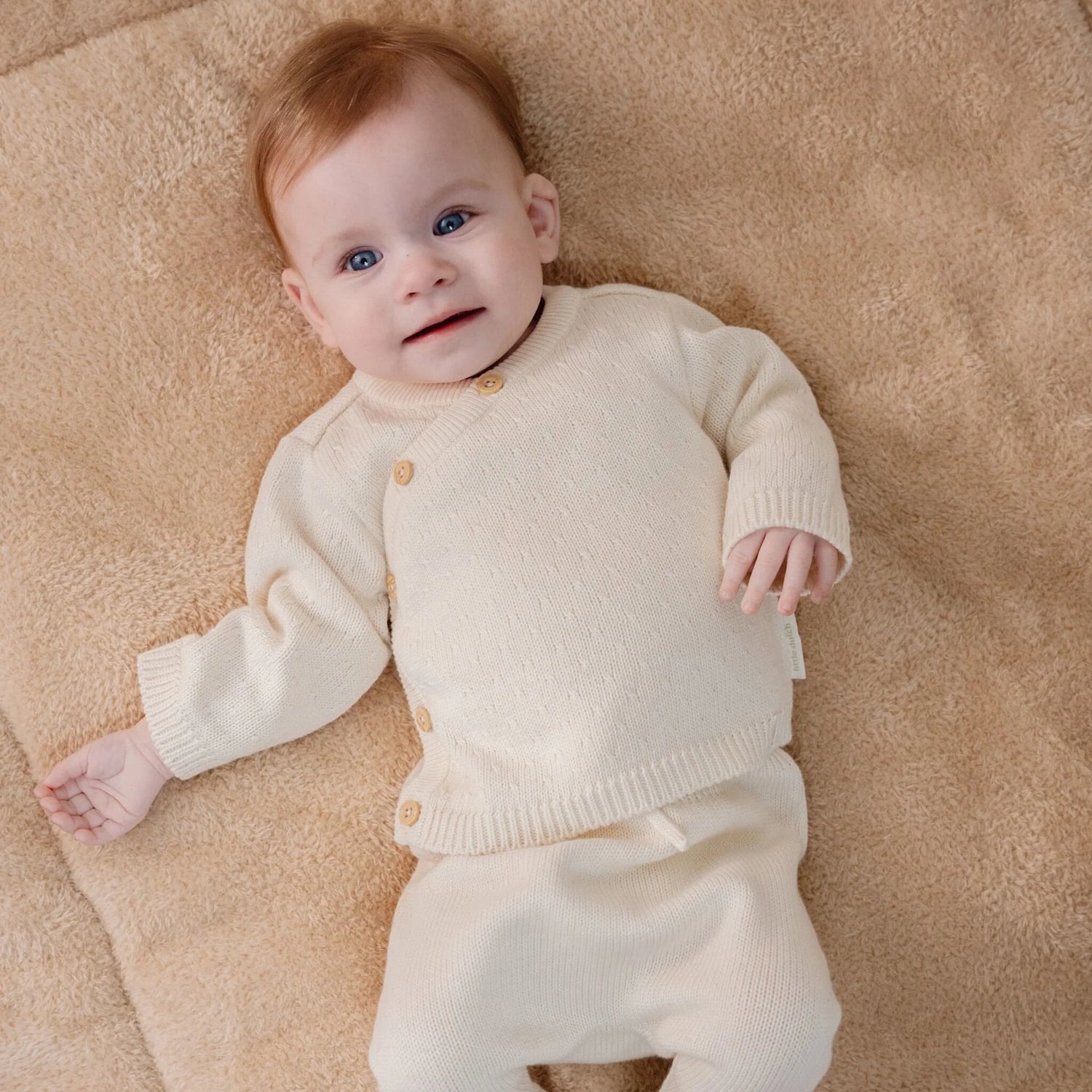 Little Dutch – Cardigan de malha – Newborn Naturals