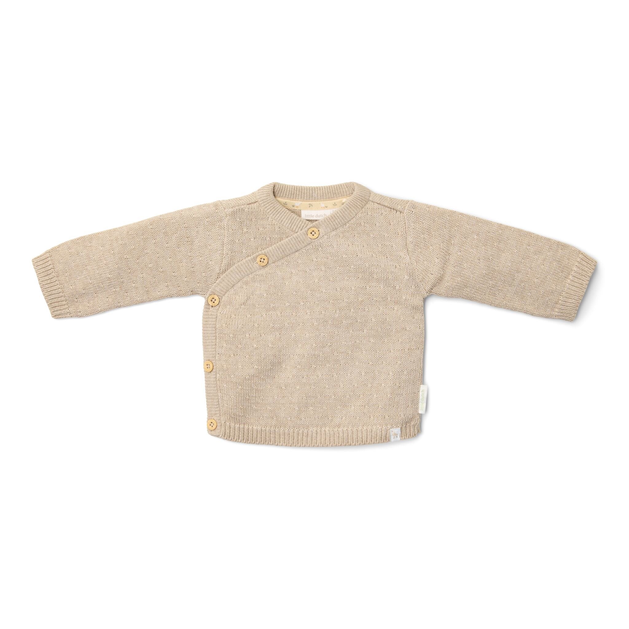 Little Dutch – Cardigan de malha – Newborn Naturals