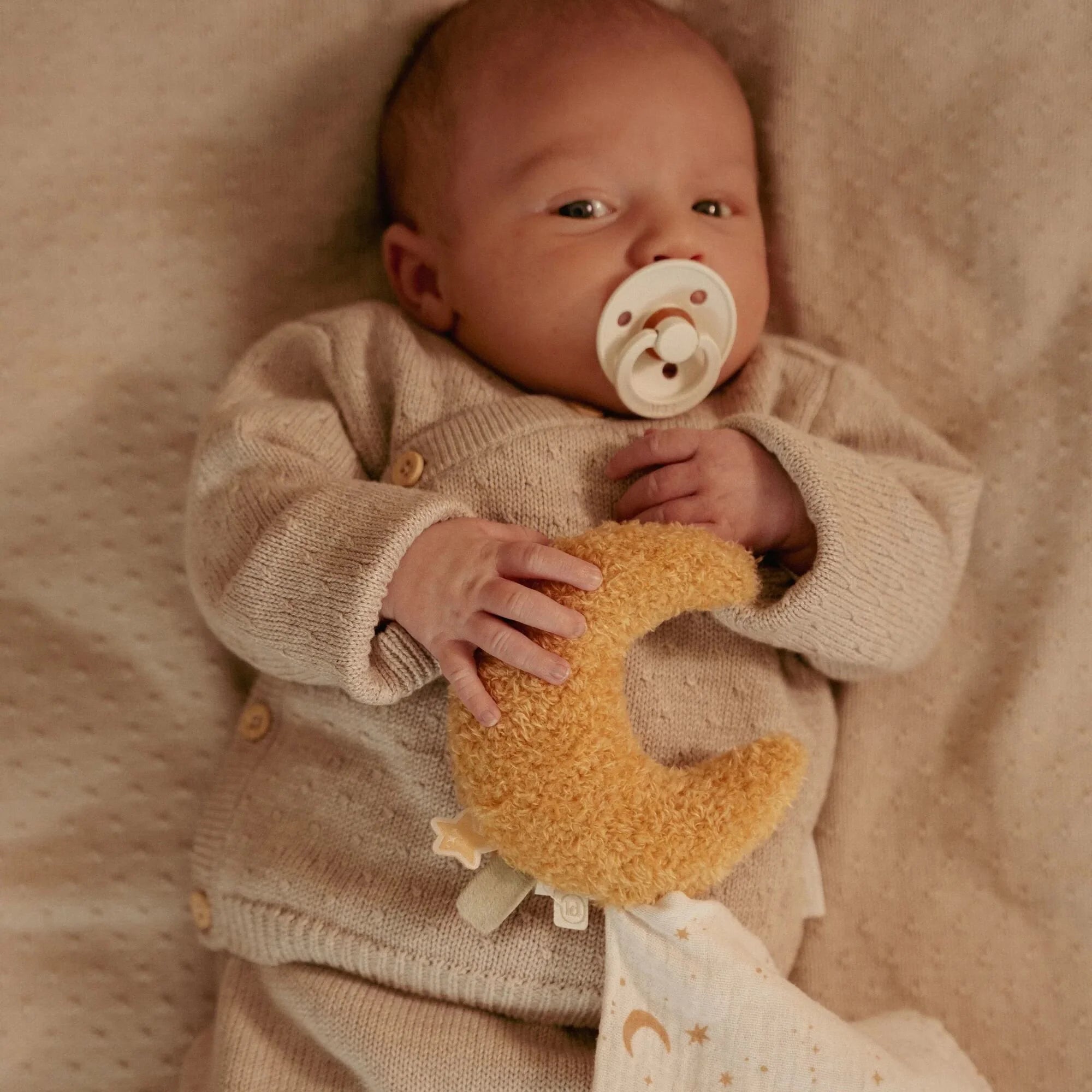 Little Dutch – Cardigan de malha – Newborn Naturals