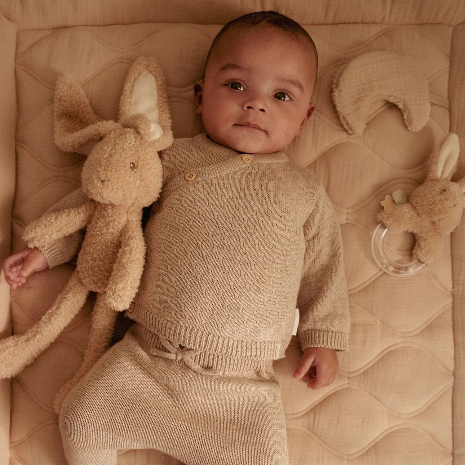 Little Dutch – Cardigan de malha – Newborn Naturals