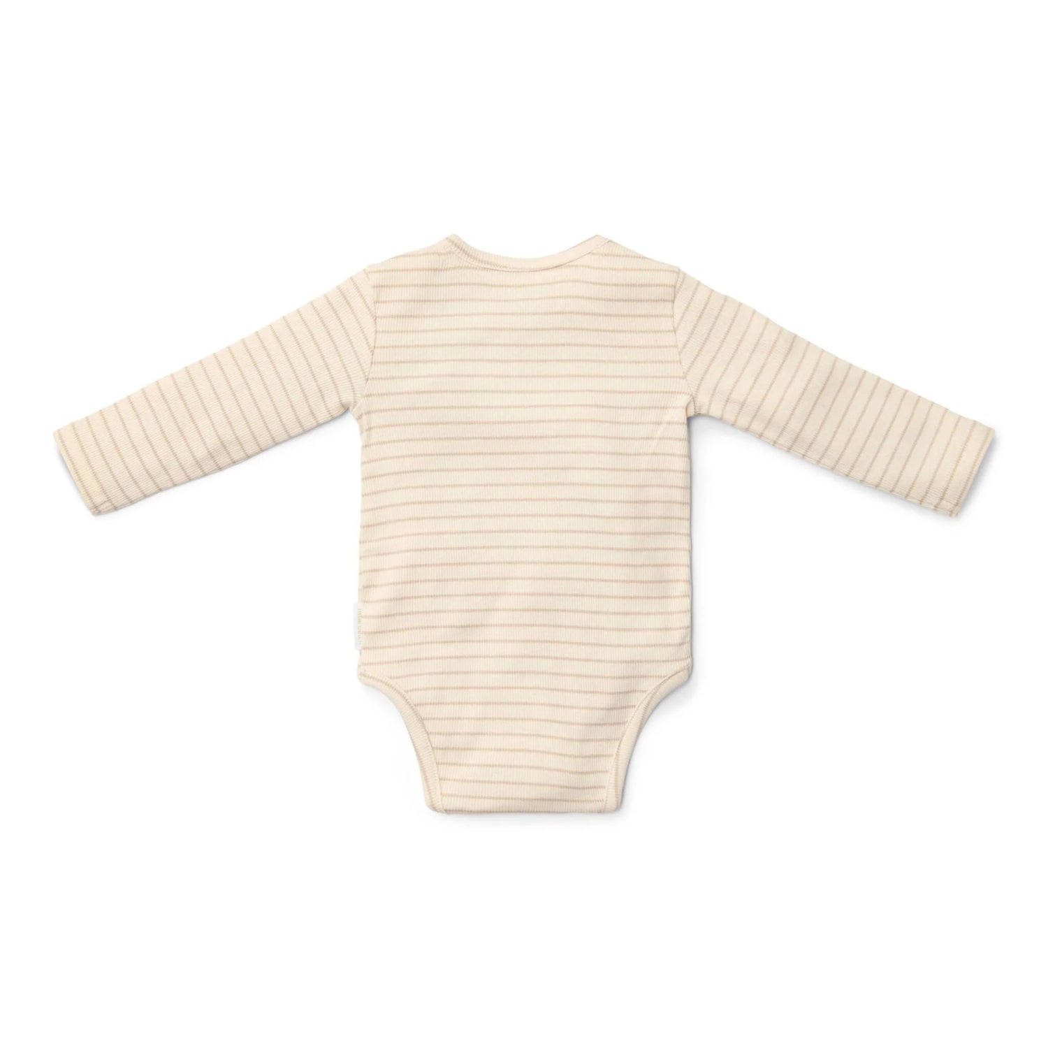 Little Dutch – Body Cruzado Manga Comprida Bege Newborn Naturals