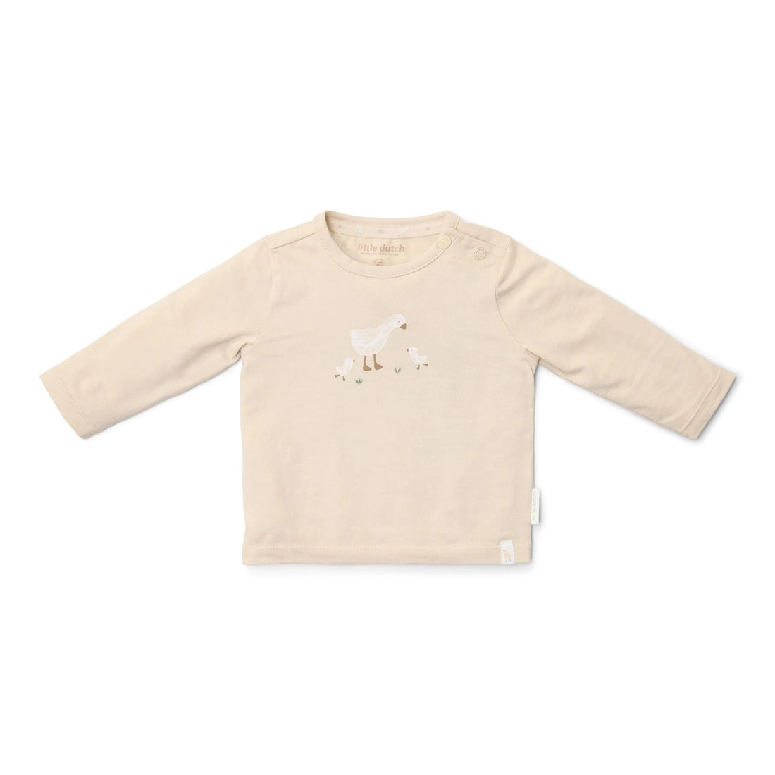 Little Dutch – Camisola de Manga Comprida Areia Little Goose – Newborn Naturals