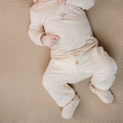 Little Dutch – Calças Bege Newborn Naturals