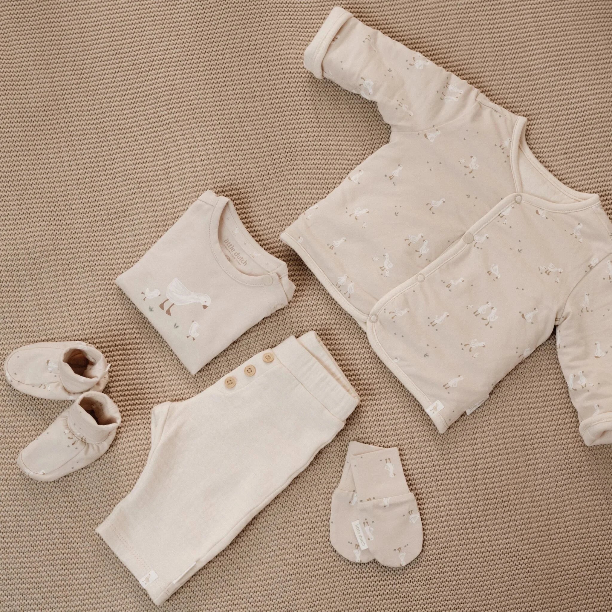 Little Dutch – Calças Bege Newborn Naturals