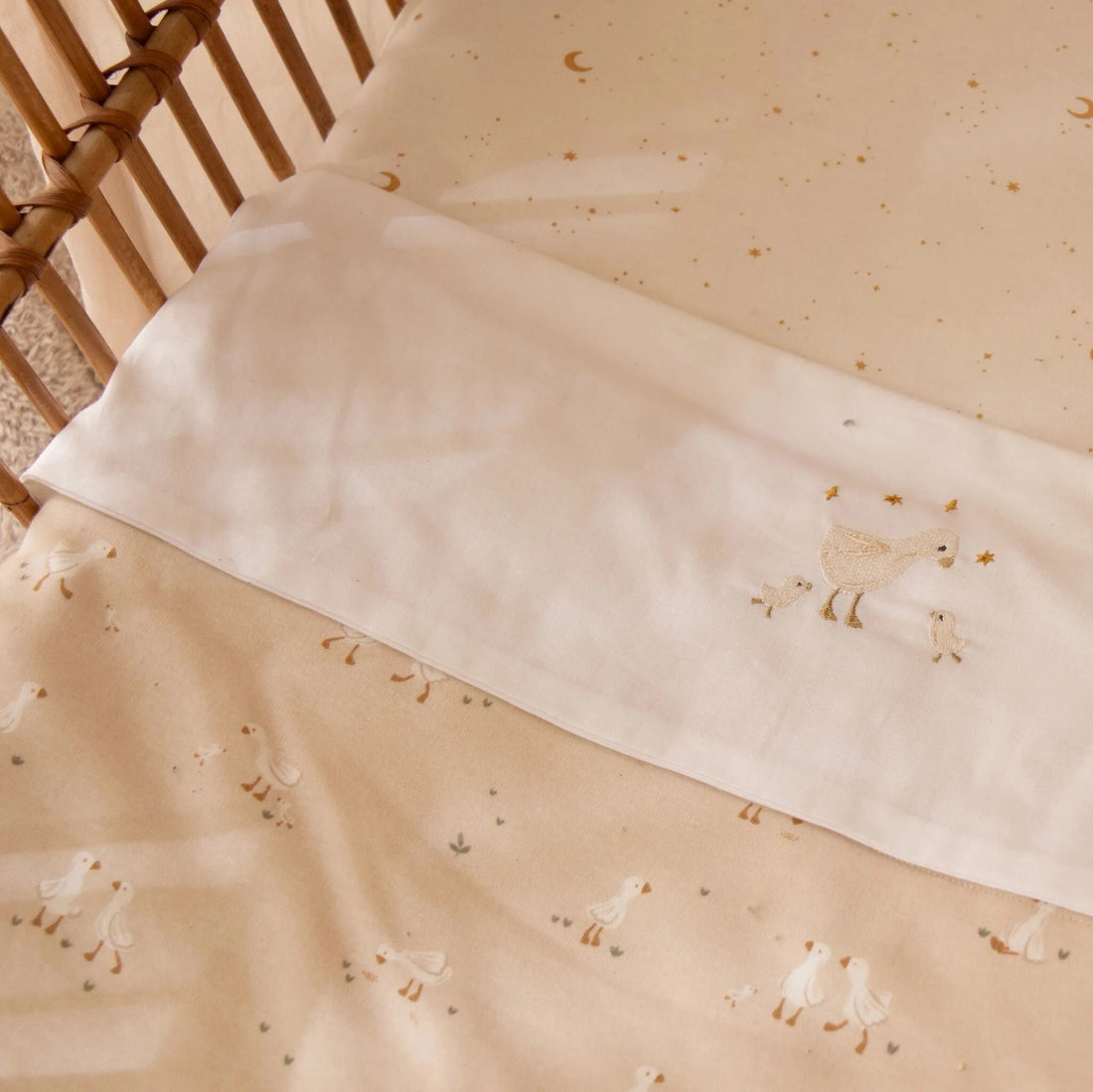 Crib blanket - Beige - Newborn Naturals - Little Goose 110X140
