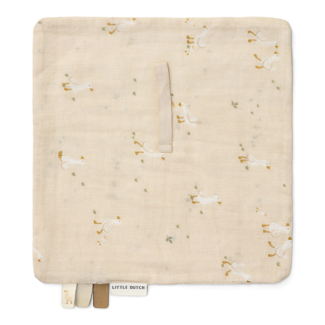 Pacifier Holder – Beige – Newborn Naturals – Little Goose 