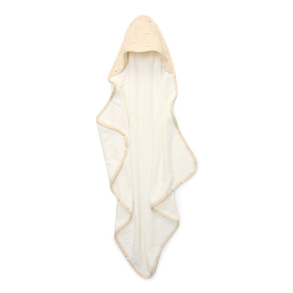 Hooded Towel – White – 75x75 cm – Newborn Naturals – Little Goose
