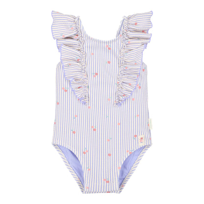 Fato de Banho Dreamy Stripes Lilás