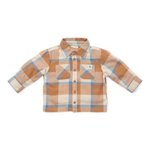 Camisa Xadrez Azul Gelo