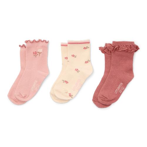 Pack de 3 calcetines rosas