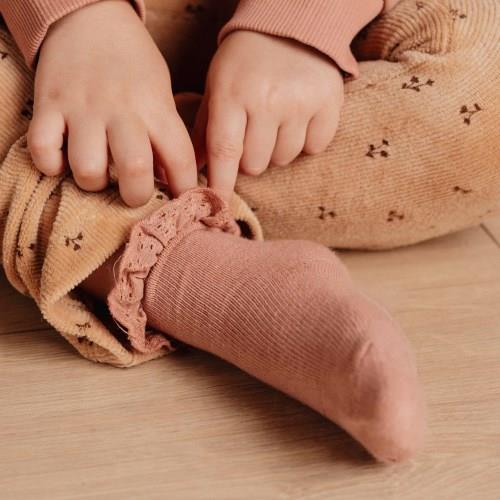 Pack de 3 calcetines rosas