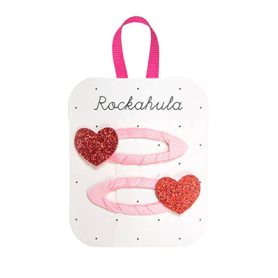 Glitter Heart Hooks