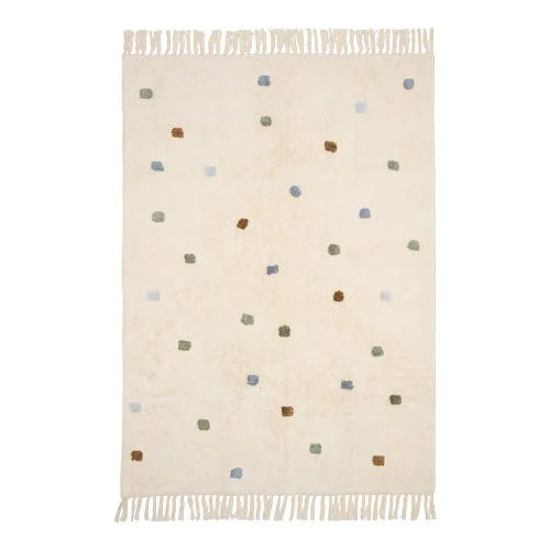 Alfombra de lunares mixtos