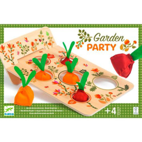 Fiesta en el jardín: juego de tiro al blanco