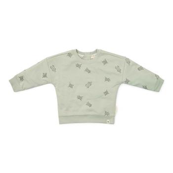 Camisola Verde Menta com Insetos Bordados – Little Dutch