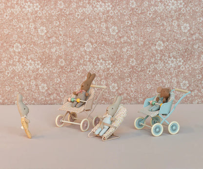Carrinho de passeio para bebé - Rosa - MAILEG